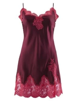 100% Seide Baby-Doll SOIE D´AMOUR Exquisit Aubade -TraumMode Verkäufe baby doll seide beere ms42 soie d amour aubade 1 1