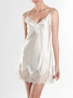 100% Seide Baby-Doll SOIE D´AMOUR Exquisit Aubade -TraumMode Verkäufe baby doll seide perlmut ms42 soie d amour aubade 3 1 1