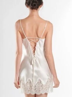 100% Seide Baby-Doll SOIE D´AMOUR Exquisit Aubade -TraumMode Verkäufe baby doll seide perlmut ms42 soie d amour aubade 4 1 1