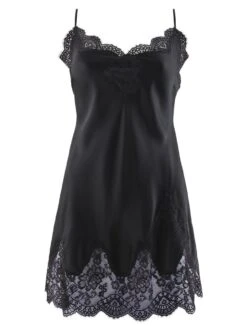 100% Seide Baby-Doll SOIE D´AMOUR Exquisit Aubade -TraumMode Verkäufe baby doll seide schwarz ms42 soie d amour aubade 1 1