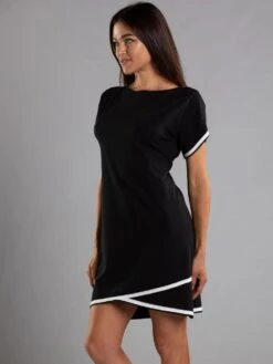 Nachtkleid Baumwolle LEGGEREZZA Cotone Candy Von Cotton Club -TraumMode Verkäufe baumwolle hb7 nachthemd leggerezza schwarz cotton club cotone candy 1