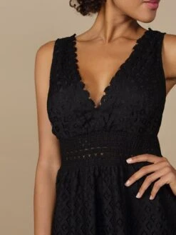 Baumwolle-Spitze Sommerkleid GITANE Schwarz Von Marjolaine 11 Baumwolle-Spitze Sommerkleid GITANE Schwarz Von Marjolaine -TraumMode Verkäufe baumwolle spitze sommerkleid gitane 8git3001 schwarz marjolaine