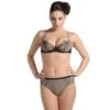 Push Up Bikini CORA Schwarz-nude Von Je Suis -TraumMode Verkäufe bikini nude schwarz je suis 1