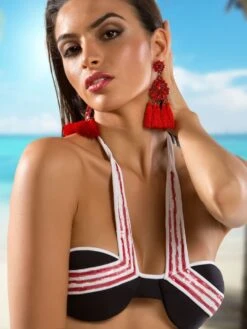 Bandeau Neckholder Bikini PAILLETTEN Von Cotton Club Mare -TraumMode Verkäufe bikini pailletten aa6 cotton club 1