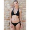 Triangel-Bikini NERO Schwarz-gold Von Chiara Fiorini -TraumMode Verkäufe bikini schwarz cft526 slip schwarz cfb529 chiara fiorini 2