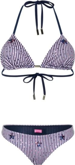 Triangel Bikini STARS ´N STRIPES Von Eniqua -TraumMode Verkäufe bikini stars n stripes eniqua 4 1