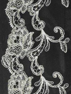 Hoher Slip PLATINUM FASHION Aus Tüll Von Ambra -TraumMode Verkäufe farbmuster schwarz creme ambra platinum 1 2 2