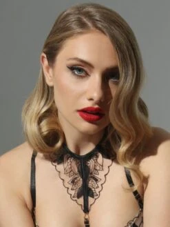 Choker Tüllspitze RITA Schwarz Von Prelude Milano -TraumMode Verkäufe halsband schwarz yx315 prelude