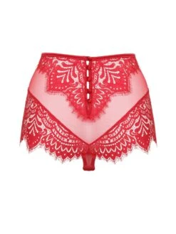 High Waist Brazilian Slip BLACK SWAN Von Prelude Milano -TraumMode Verkäufe high waist brazilian spitze yd281 rot black swan prelude milano 2