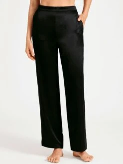 100% Seide Hose TOI MON AMOUR Uni Farben Von Aubade -TraumMode Verkäufe hose schwarz seide toi mon amour qs60 noir aubade 1 6 1