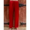 100% Seide PYJAMAHOSE Soie Unie Einfarbig Marjolaine -TraumMode Verkäufe hose seide lang rouge rot 3soi5803 0005 marjolaine 2 8 1 1