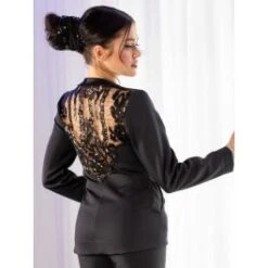 Jacke AMIENS Schwarz Von RCrescentini Notre Dame