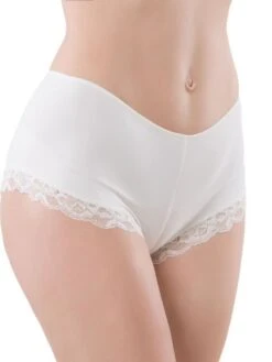 Panty Microfaser Spitze XENIA Basic Von Cotton Club Rubino -TraumMode Verkäufe microfaser spitze panty 8gi xenia weiss cotton club dessous 2 6 1