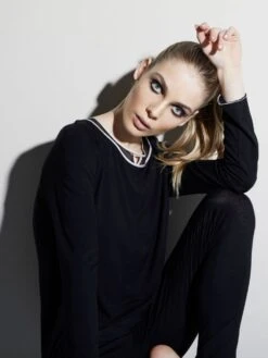 Modal Schlafanzug WKND No. 2 Schwarz-puder Von Verdiani 13 Modal Schlafanzug WKND No. 2 Schwarz-puder Von Verdiani -TraumMode Verkäufe pyjama modal schwarz 3610 verdiani weekend 4