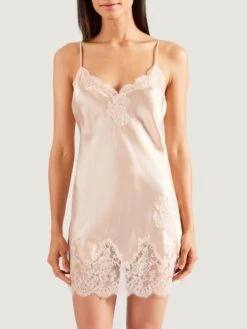 100% Seide Baby-Doll SOIE D´AMOUR Exquisit Aubade -TraumMode Verkäufe seide baby doll ms42 goldsand 4 soie d amour aubade 1 1