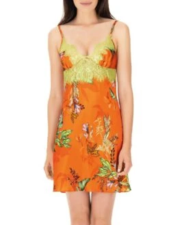 100% Seide Baby-Doll TROPICAL GARDEN Orange-bunt Von Luna Di Seta 9 100% Seide Baby-Doll TROPICAL GARDEN Orange-bunt Von Luna Di Seta -TraumMode Verkäufe seide baby doll tropical garden orange bunt vlst60592 luna di seta 2 1