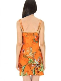 100% Seide Baby-Doll TROPICAL GARDEN Orange-bunt Von Luna Di Seta 8 100% Seide Baby-Doll TROPICAL GARDEN Orange-bunt Von Luna Di Seta -TraumMode Verkäufe seide baby doll tropical garden orange bunt vlst60592 luna di seta 3