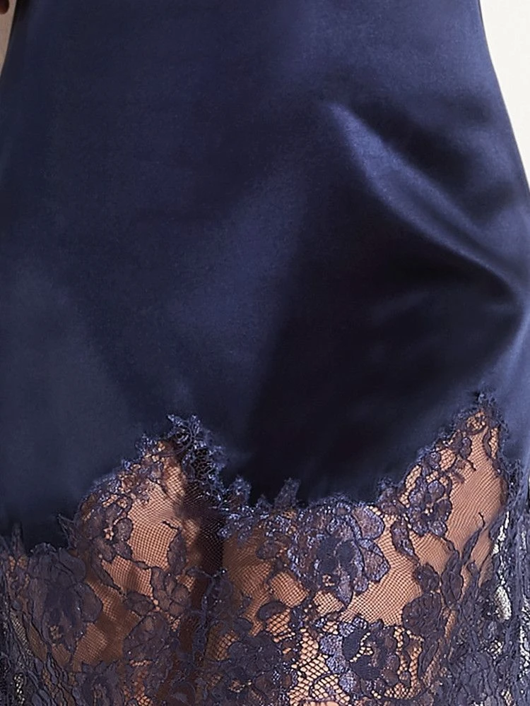 Seide Neglige SETA No. 3 Uni Von Chiara Fiorini 7 Seide Neglige SETA No. 3 Uni Von Chiara Fiorini – Bild 5