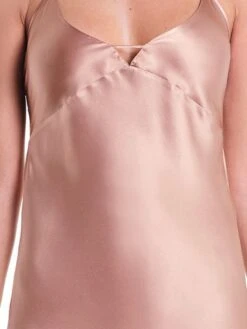 Seidennachthemd / Seidenkleid NEW SEDUCTION Von Luna Di Seta -TraumMode Verkäufe seide neglige new seduction cognac vlst60540 luna di seta 2 1