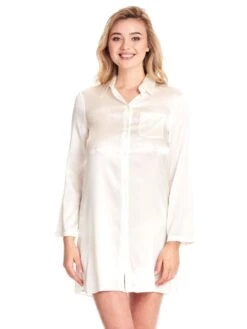 Seide Sleepshirt SEDUZIONE DI SETA Satin Von Gattina 22 Seide Sleepshirt SEDUZIONE DI SETA Satin Von Gattina -TraumMode Verkäufe seide sleepshirt seduzione di seta 381453 weiss gattina 2 1