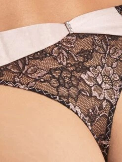 Seide String FEMME GLAMOUR Altrosa-schwarz Von Aubade -TraumMode Verkäufe seide string md26 altrosa 1 femme glamour aubade 5