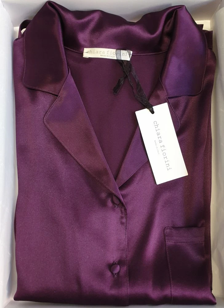 Seide Pyjama 2-tlg. SETA No. 9 Von Chiara Fiorini 12 Seide Pyjama 2-tlg. SETA No. 9 Von Chiara Fiorini – Bild 10