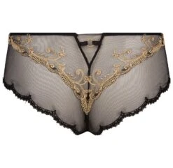 Shorty Slip DEESSE EN GLAM Von Lise Charmel -TraumMode Verkäufe shorty slip stickerei ach0415 schwarz gold deesse en glam lise charmel