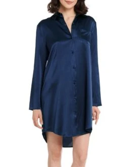 Seide Sleepshirt SEDUZIONE DI SETA Satin Von Gattina 26 Seide Sleepshirt SEDUZIONE DI SETA Satin Von Gattina -TraumMode Verkäufe sleepshirt seide 381453 navy gattina 1 1