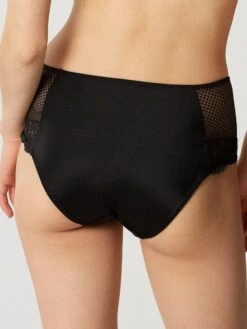 MAISON LEJABY Hoher Slip Mit Spitze GABY Von Maisonlejaby -TraumMode Verkäufe slip schwarz 13864 gaby maison lejaby 2