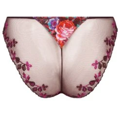 Slip AVEU EN FLEURS Seide Von Lise Charmel -TraumMode Verkäufe slip verfuehrung ach0743 violett mit muster aveu en fleurs 1