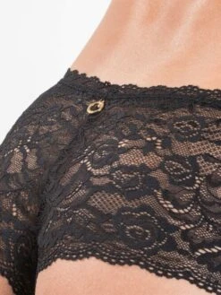 Saint-Tropez Slip ROSESSENCE HK Spitze Von Aubade -TraumMode Verkäufe spitze dessous hk70 5 noir schwarz rosessence aubade