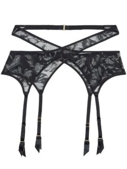 Strapsgürtel TWIST AND LOVE Von Boîte à Désir Aubade -TraumMode Verkäufe strapsguertel spitze p050r schwarz boite a desir aubade 2