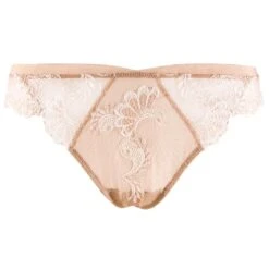 String DRESSING FLORAL Tüll Von Lise Charmel -TraumMode Verkäufe string tuell acc0088 nude dressing floral lise charmel 2