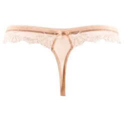 String DRESSING FLORAL Tüll Von Lise Charmel -TraumMode Verkäufe string tuell acc0088 nude dressing floral lise charmel