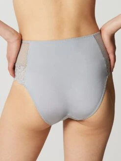 MAISON LEJABY Hoher Slip Mit Spitze GABY Von Maisonlejaby -TraumMode Verkäufe taillenslip perlgrau 13864 gaby maison lejaby 2