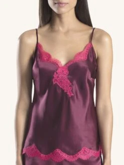 100% Seide Top SOIE D´AMOUR Exquisit Aubade -TraumMode Verkäufe top seide beere ms38 soie d amour aubade 5 1 1