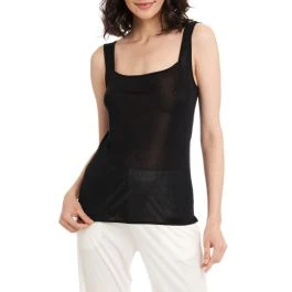 Trägertop Aus 100% Wirkseide PURE Schwarz Oder Weiss Von Gattina 3 Trägertop Aus 100% Wirkseide PURE Schwarz Oder Weiss Von Gattina