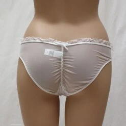 Tüll-Slip MALICIEUSE Von Chantal Thomass -TraumMode Verkäufe tuell slip malicieuse weiss chantall thomass rueckseite